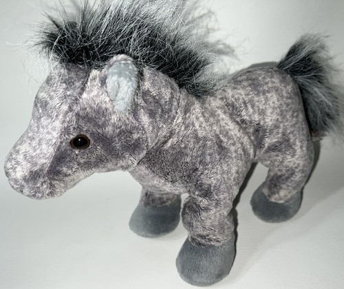 Ganz Webkinz Grey Arabian Horse Stuffed Animal Plush Toy No Code HM098 - Picture 1 of 12