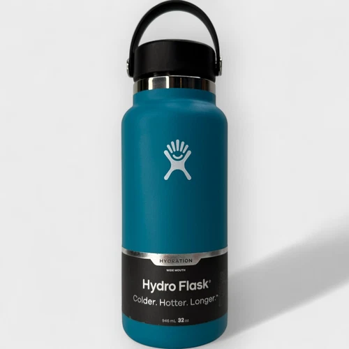 Hydro Flask 32 oz Wide Mouth Water Bottle - Laguna - New with Minor Marks