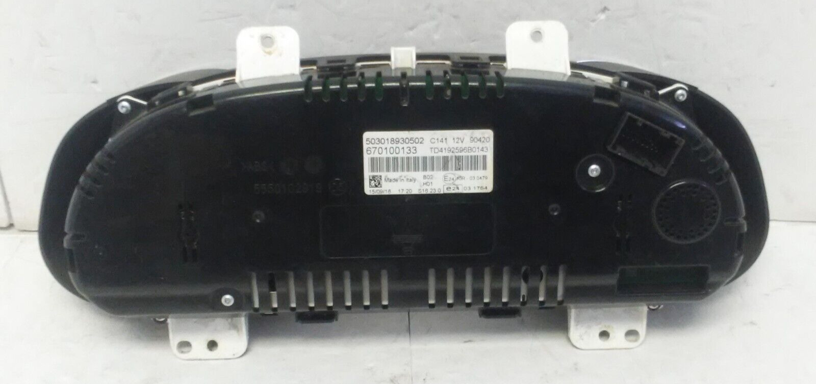 2014-2017 MASERATI GHIBLI S SPEEDOMETER & RPH INSTRUMENT PANEL OEM