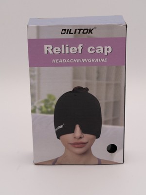 Headache Relief Cap   360° Cooling & Compression   New Sealed