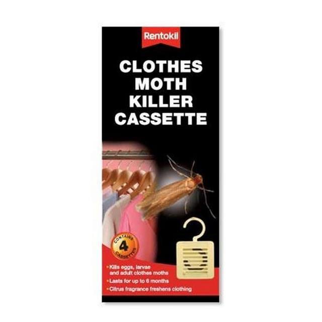 Rentokil Moth Killer Hanging Cassette Units Insecticide FM41 4PK