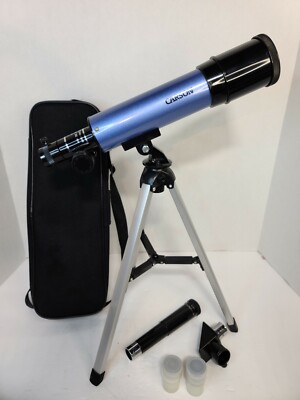Carson Aim 36050 360MM Telescope, Carrying Bag, Tripod PRE-OWNED 
