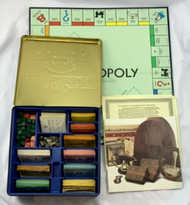 1985 Monopoly Commemorative Edition 1935 Complete in Great Condition FREE SHIP - Photo 1/4