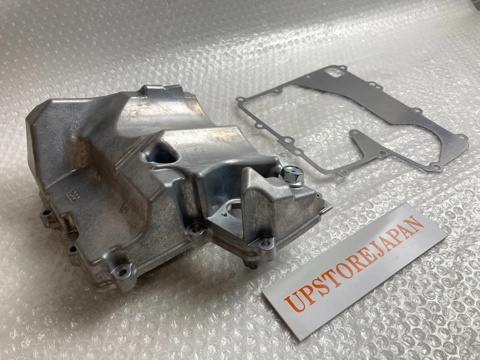 YAMAHA YZF-R6 YZFR6 CÁRTER DE ACEITE GENUINO CON JUNTA COLADOR CUBIERTA Foto 3 de 4