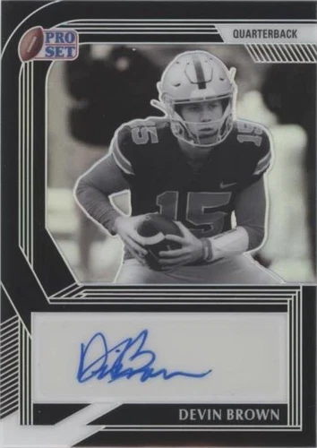 2022 Leaf Pro Set Metal Devin Brown #BW-DB1