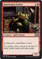 X4 Rummaging Goblin Magic 2015 LP/NM MTG Magic DNA GAMES