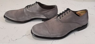 Vtg YSL Yves Saint Laurent Rive Gauche Gray Silk Like Material Size 46 Italy