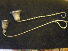 2 Vintage 1 Webster “Blossum” Sterling Silver Candle Snuffer 1.7oz