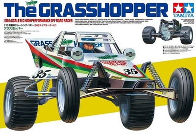 RC car expert built Tamiya Grasshopper with extras | eBay