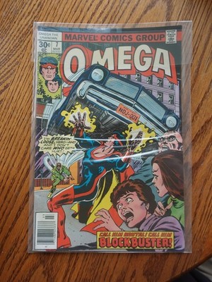 Omega the Unknown #7 Marvel Blockbuster Newsstand 1977