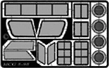 The Model Car Garage MCG-2124 Stock-Car Duct Grille Works '98 Pontiac Grand Prix