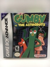 Game Boy Advance 2005 - Gumby vs The Astrobots w/ Box & Manual (Works)