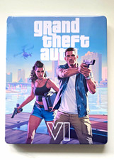 Grand Theft Auto VI Steelbook Case Action PS5. No Game Brand New In Hand.