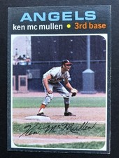 Ken McMullen 1971 Topps Baseball Card #485 California Angels