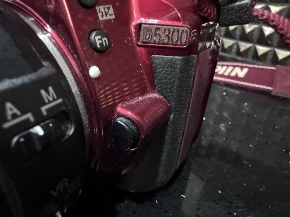 Nikon D5300 Red Color - 24.2MP Digital SLR Camera w/ 18-55mm