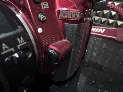 Nikon D5300 Red Color - 24.2MP Digital SLR Camera w/ 18-55mm
