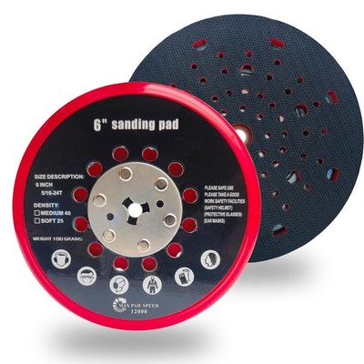 6 Inch Replacement Sander Pad for Bosch GET75-6N Sander - 6'' Hook and Loop Sa...