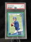 2025 Panini Donruss - Rated Rookie Jaxson Dart #400 Press Proof Green (RC) PSA 8