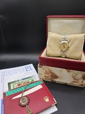 Rolex Datejust 69173 (1990) Factory Diamond Dial 18 kt Gold – Complete Set