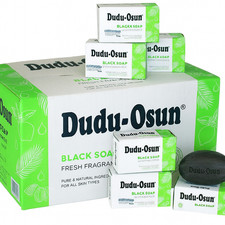 100 All Natural Dudu Osun Black Soap Anti Acne,Fungus,Blemish,Psoriasis NEW 