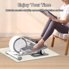 Ellipse Leg Exerciser Machine Non-Slip Mat, Apply to Under Desk Elliptical Pe...