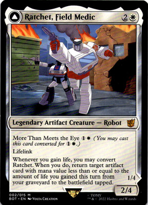 Ratchet, Field Medic Universes Beyond: Transformers NM
