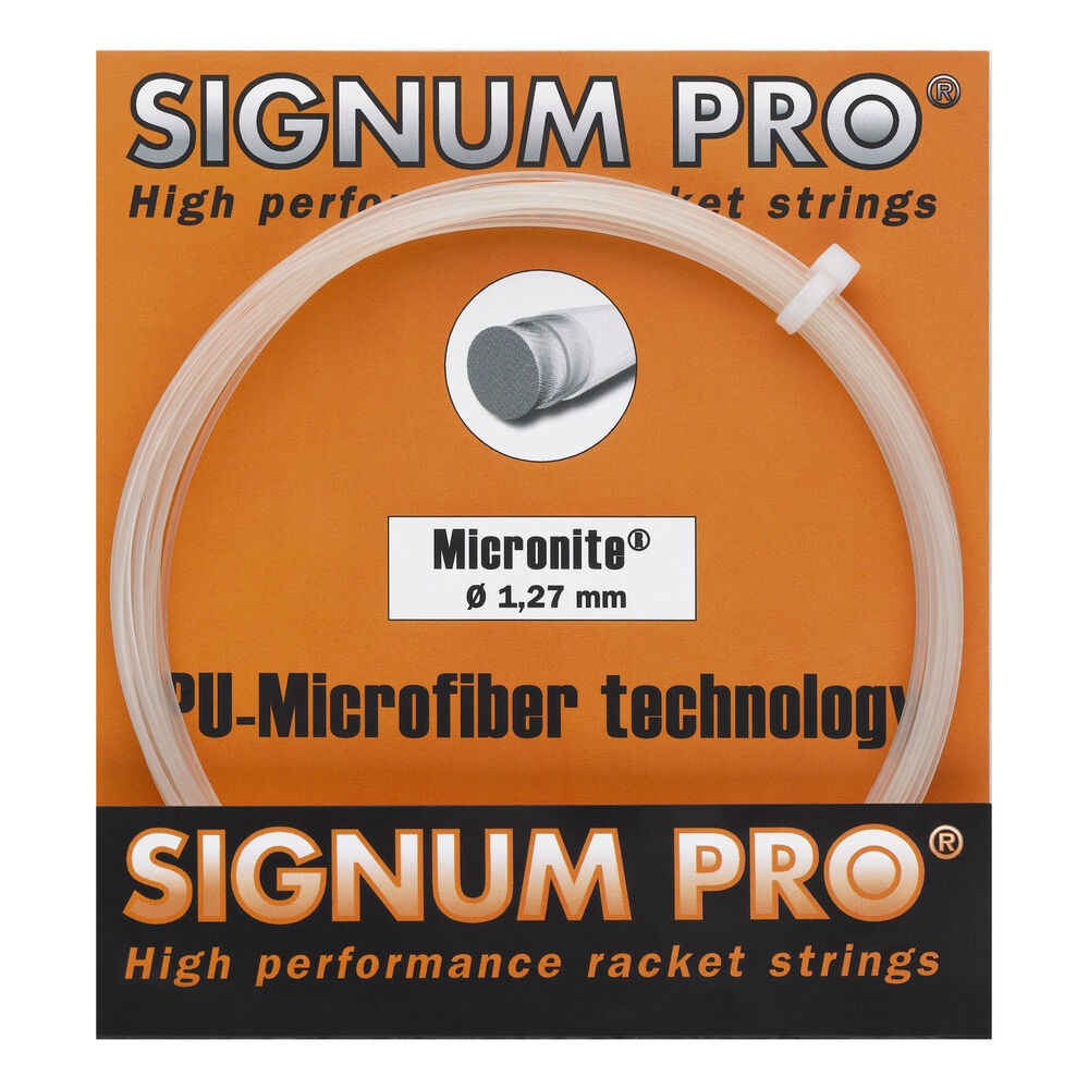 Signum Pro Micronite 12 м прозрачный теннисный сетчатый материал Multifil 1,32