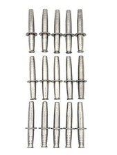 15 Stainless Steel Maple Taps | 5/16" Maple Tree Spouts | Made in USA | Reusable