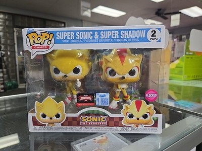 Funko Pop! Vinyl: Sonic the Hedgehog Super Sonic & Super Shadow 2-Pack Exclusive