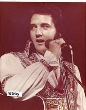 RARE ELVIS ORIGINAL PHOTO 8X10 1975 CONCERT ESTATE FIND MANF.KODAK LOT AA