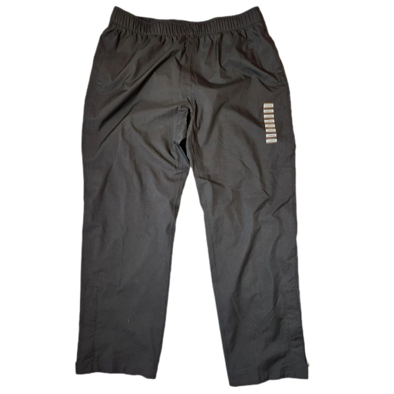 Walter Hagen HydroHalt Golf Rain Pants Men’s Large Black Water‑Resistant