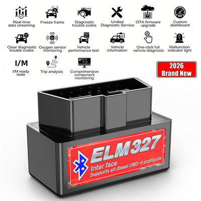 OBD2 ELM327 V2.1 MINI Bluetooth Car Code Reader Diagnostic Scanner For Android