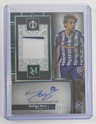Rodrigo Mora 2024-2025 Topps Museum UCC RC Auto Patch Relic 151/199 #MAR-RM🔥