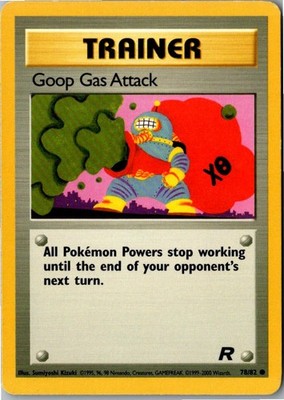 Pokemon Goop Gas Attack 78/82 Team Rocket Englisch