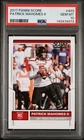 2017 Score Patrick Mahomes II #403 Rookie Card PSA 10 GEM MINT