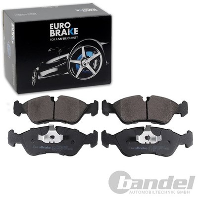 EUROBRAKE BREMSBELÄGE SATZ VORDERACHSE PASSEND FÜR OPEL ASTRA CALIBRA KADETT