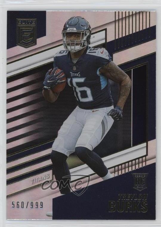2022 Panini Donruss Elite Rookies 560/999 Treylon Burks #119 Rookie RC v9t
