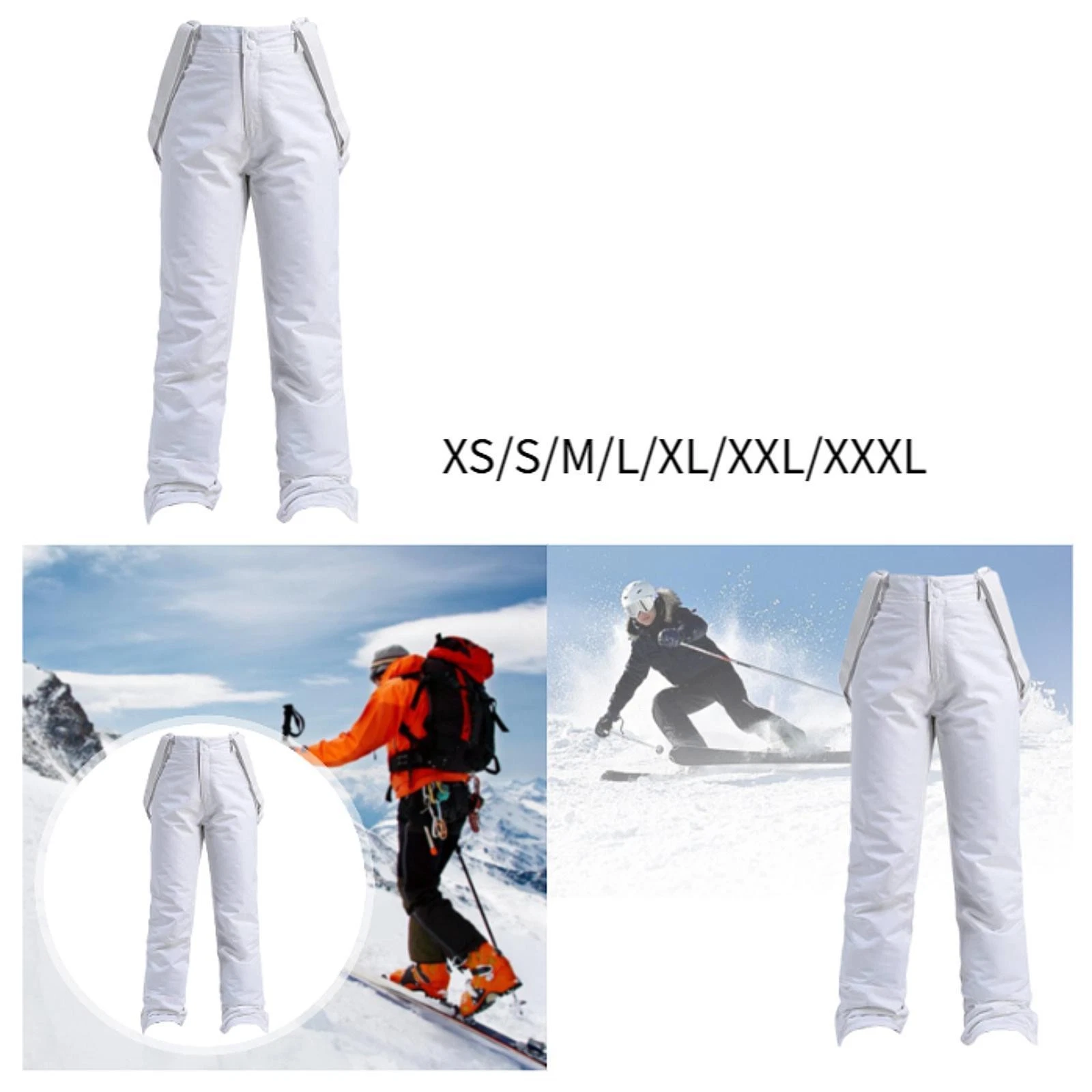 Snowboard Pants Bibs Ski Pants Windproof Men Women Snowboard Water Resistant
Opens in a new window o