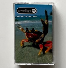 Vtg 1997 THE PRODIGY Album FAT OF THE LAND Cassette TESTED Tape Lp OG NEAR MINT 