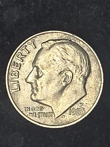 1983 P Roosevelt Dime Circulated