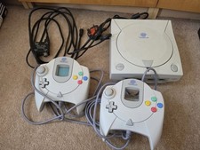 Sega Dreamcast Console, 2 Control Pads, 1 Memory Card,  Cables, Great Condition