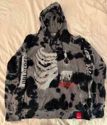 Paleface Swiss Shibori Threads Hoodie Medium