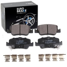 EUROBRAKE BREMSBELÄGE SATZ HINTERACHSE PASSEND FÜR TOYOTA AURIS COROLLA BREMSEN