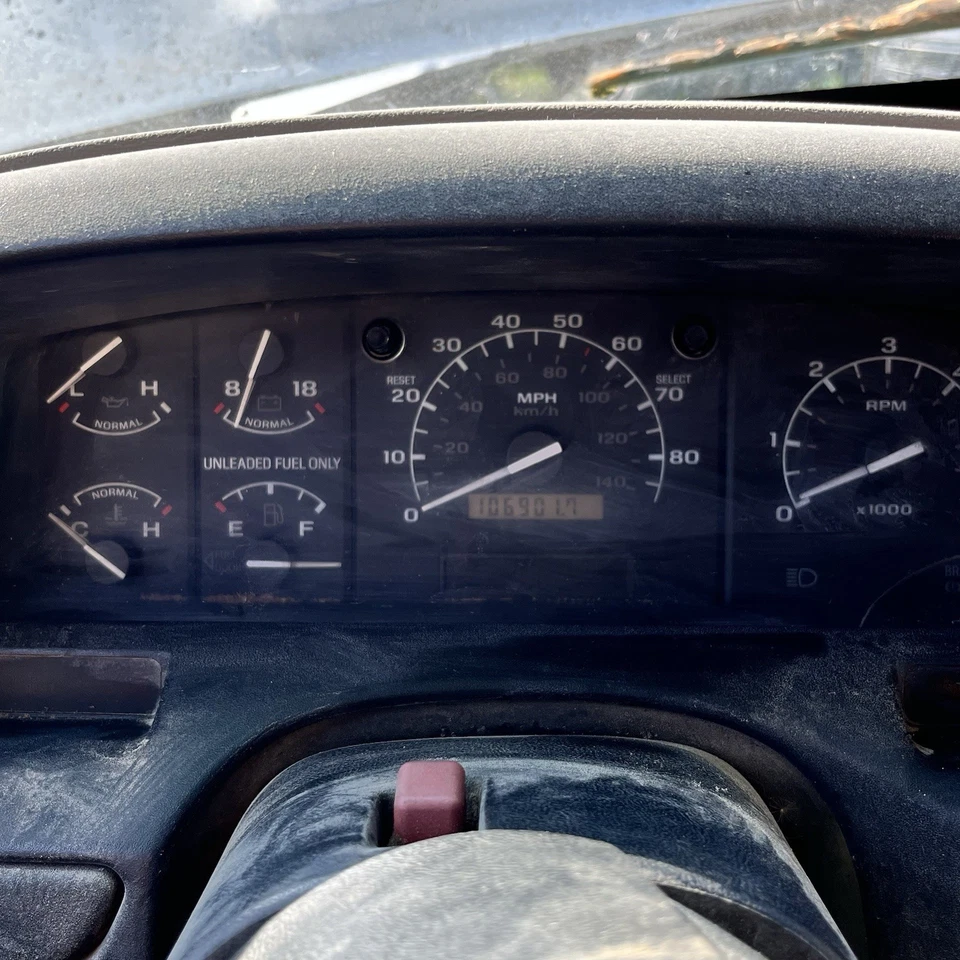 Ford F150 F250 F350 F-Super Duty 1990-1993 OEM eje de salida delantero E6TZ-7061-C Foto 2 de 4