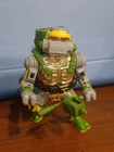 Vintage TMNT Ninja Turtles Figure Metalhead with Portable Party Back Pack 1989