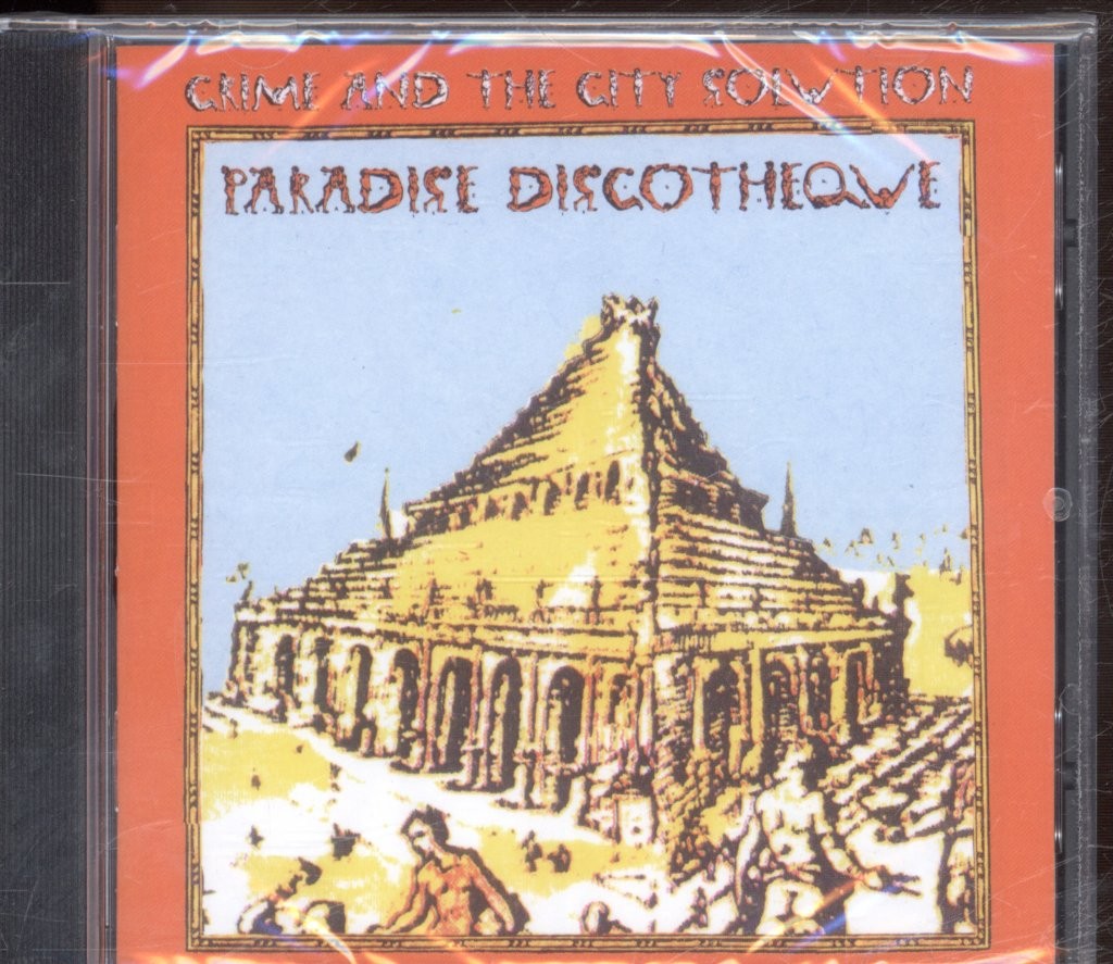 Crime and the City Solution Paradise Discotheque CD UK Mute 1990 Sealed