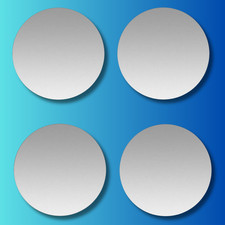 1pc Metal Plate Disc Phone Holder Car Mount Sticker Magnetic Self Adhesive