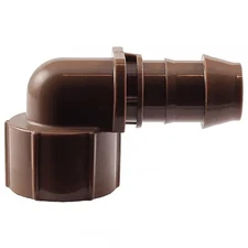 Rain Bird XFFFA050 17mm Barb x 1/2" FPT Elbow Adapter Drip Fitting 5 & 10 Packs