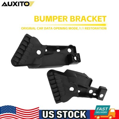 Pair Front Upper Bumper Grille Brackets Support Beam For Honda HRV 2016-2018 D
