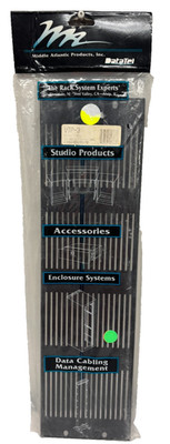 Middle Atlantic VTP-3, Anodized 3U Slotted Vent Panel - NEW